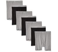 Hanes Men's 5-Pack Ultimate FreshIQ Boxer Briefs with ComfortFlex Waistband - Large Black