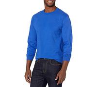 Hanes Men's Beefy Long Sleeve Shirt, Deep Royal, L