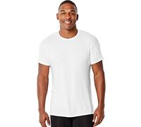 Hanes Men's Comfort Flex Fit Crewneck Tee Undershirt, 3 Pack White, Medium