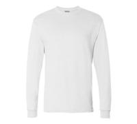 Hanes T-shirt Comfortsoft homme manches longues, lot de 2, blanc, taille L