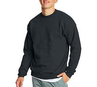 Hanes Men's EcoSmart Fleece Sweatshirt, Black, 3X-Large (Pack of 2)