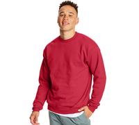 Hanes mens ecosmart sweat-shirt profond rouge petit nous