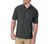 Hanes Men's Short Sleeve X-Temp W/FreshIQ Polo, Charcoal Heather, XX-Large