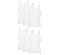 Hanes Men's TAGLESS® ComfortSoft® White A-Shirt 6-Pack