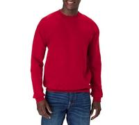 Hanes Men's Ultimate Heavyweight Fleece Sweatshirt, Deep Red, Medium