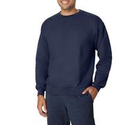Hanes Men's Ultimate Heavyweight Fleece Sweatshirt, Navy, Large