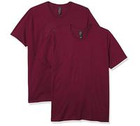 Hanes Nano T-Shirt en Coton pour Homme - Rouge - XX-Large