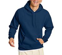 Hanes OK382 Sweat à capuche zippé en polaire pour fille Bleu marine Taille M