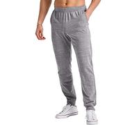 Hanes Originals French Terry Joggers, Lightweight Sweatpants with Pockets, 30" Inseam Pantalon de survêtement, Black 50r PE Heather, L Homme