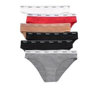 Hanes Originals Lot de 6 culottes hipster pour femme, sous-vêtements en coton extensible respirant, Mélange de couleurs de base, Medium