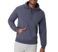 Hanes Originals Hoodie, Garment Dyed Hooded Sweatshirt, Unisex Fleece Pullover Capuche, Ancre Ardoise, L Homme