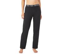 Hanes Originals Lounge, Comfywear Pantalon de Loisirs pour Femme, Jambe Droite, Noir, Medium