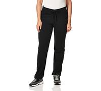 Hanes Pantalon en Tissu éponge français, Noir, M Femme