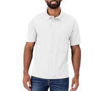 Hanes Polo de Sport pour Homme Cool DRI - Évacuation de l'humidité - Polo Performance en Jersey, Blanc, XX-Large