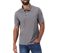 Hanes Polo de Sport pour Homme Cool DRI - Évacuation de l'humidité - Polo Performance en Jersey, Graphite, XX-Large