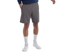 Hanes Short en Jersey de Coton avec Poche Court, Gris Anthracite chiné, 3XL Homme