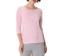 Hanes Chemise pour femme en coton stretch à manches raglan - Rose - S