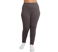 Hanes Stretch Legging Pantalons, Gris Anthracite chiné, 31X Femme