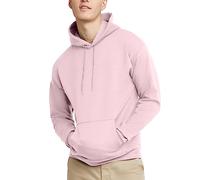 Hanes EcoSmart Hoodie, Midweight Fleece, Pullover Hooded Sweatshirt for Men Sweat à Capuche, Rose pâle, M Homme