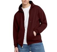 Hanes Sweat à Capuche intégralement zippé en Polaire EcoSmart pour Homme, X-Large