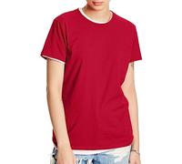 Hanes Sweat à Capuche Opaque pour Homme, Rouge Profond, S