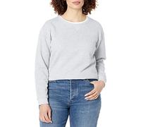 Hanes Sweat-shirt à col rond EcoSmart pour femme Acier léger Taille S
