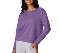 Hanes Sweat-Shirt à col Rond EcoSmart pour Femme, Violet Splendor, L
