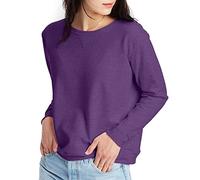 Hanes Sweat-Shirt à col Rond EcoSmart pour Femme, Violet Splendor, XXL