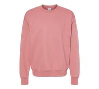 Hanes Sweat-shirt à col rond en coton épais pour homme, mauve, Large