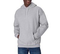 Hanes - Sweat-Shirt à Capuche - Asymétrique - Manches Longues - Homme Gris Gris, Gris, Small