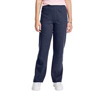 Hanes Sweatpants, EcoSmart Fleece Pants, Pocketless Open-Bottom Sweatpant, Regular & Petite EcoSmart Petite Pantalon de survêtement à Jambe Ouverte - Femme
