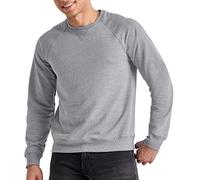 Hanes - Sweatshirt à col rond pour homme, en tissu éponge mélangé, Large