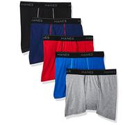 Hanes Ultimate Lot de 5 boxers pour garçon - - Taille M