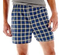Hanes Ultimate Men's 4-Pack FreshIQ Plaid Boxer with ComfortFlex Waistband-Assorted Colors, Small