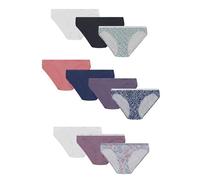 Hanes Culotte bikini femme en coton Multipack