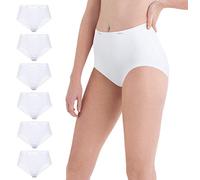 Hanes Women's Cotton Brief 10-Pack 6 Assorted