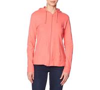 Hanes Women's Jersey Full Zip Hoodie, Briny Pink, Large