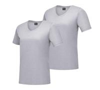 Hanes Womens Lightweight Nano-T Short Sleeve V-Neck Tee 2-Pack