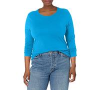 Hanes Women's Long Sleeve Tee, Deep Dive, Large