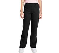 Hanes Women's Middle Rise Sweatpant, Ebony, Small
