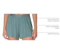 Hanes Women's Originals Sleep Shorts, 2-Pack, Comfywear Supersoft Lounge Shorts Pack, 3.25"