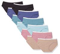 Hanes Women's Ribbed Cotton Hipster Underwear, Value 12 Pack, Assorted-12 Pack, 8