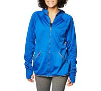 Hanes Women's Sport Performance Fleece Full Zip Hoodie, Awesome Blue