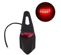 HANEU 1 pcs Moto Enduro Trial Dirt Bike Garde-Boue LED Stop arrière Feu arrière Lampe Moto