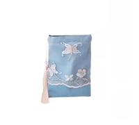 Hanfu Bag Sac à bandoulière décontracté et polyvalent Han Element brodé, bleu, L