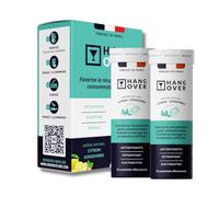 HANG-OVER - Complément alimentaire - Réhydratation et Antioxydants - 1 Boite - 20 Comprimés - Electrolytes, Antioxydants, Vitamines, Extraits de plantes