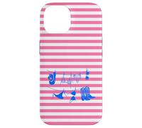 Hang Up My Suit Bikini Cowgirl Bottes Chapeau Rose Rayé Été Coque pour iPhone 14