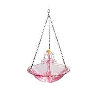 Hangable Bird Bath, Solar Cascade Fountain, Outdoor Bird Water Station Feeder System Kit, Solar Powered Hummingbird Bath Decor, for Backyard Patio Balcony Yard Porch Terrace Garden Wildlife Use