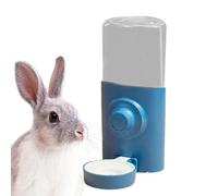 Hangable Bunny Feeder, No Drip Bottle, Small Animal Hydration, Pet Water Fountain with Secure Hanging Mechanism for Small Animals in Cages, 7.87x5.91x3.39 inches