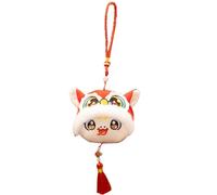 Hangable Dolls, Lunar Snake, Yearly Symbol Lucky Charm Cute Design Unique Pendant Family Tradition, 2025 Year for Chinese New Year, Home Decoration